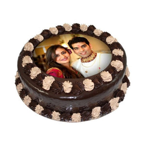 Chocolate Photo Cake