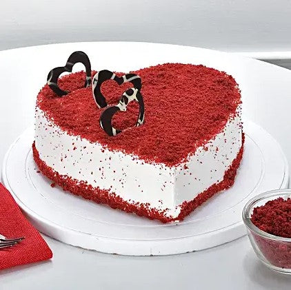 Heart Shape Red Velvet