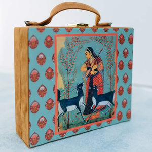 Women & Deer Vanity Style Clutch