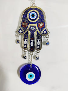 Hamsa Hand With Amulet Hanging