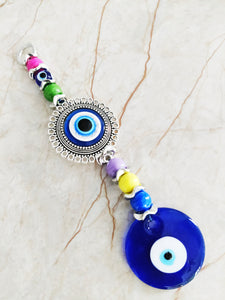 Colorful Beads Evil Eye Hanging